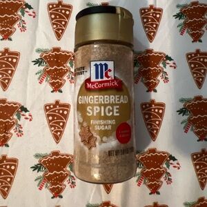 Limited Edition! McCormick Gingerbread finishing sugar
